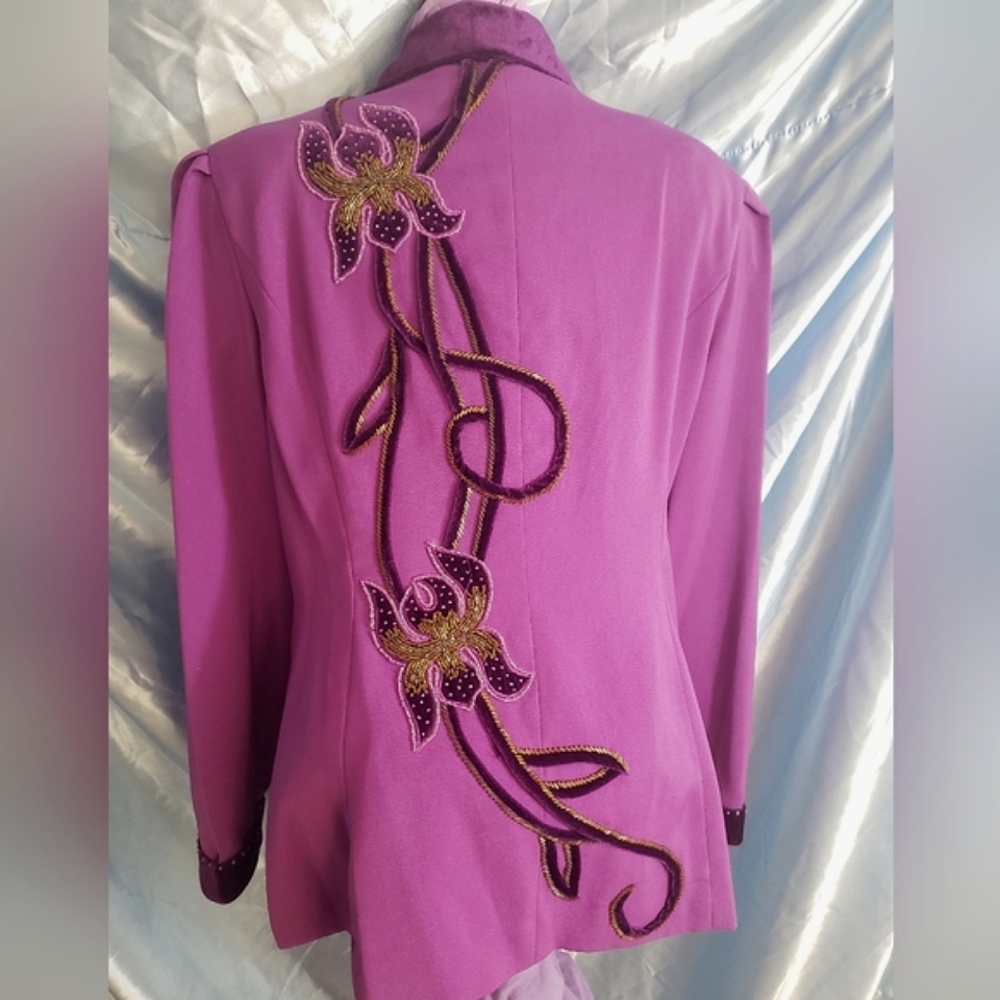 Donna Vinci Beaded Church Blazer, size 16